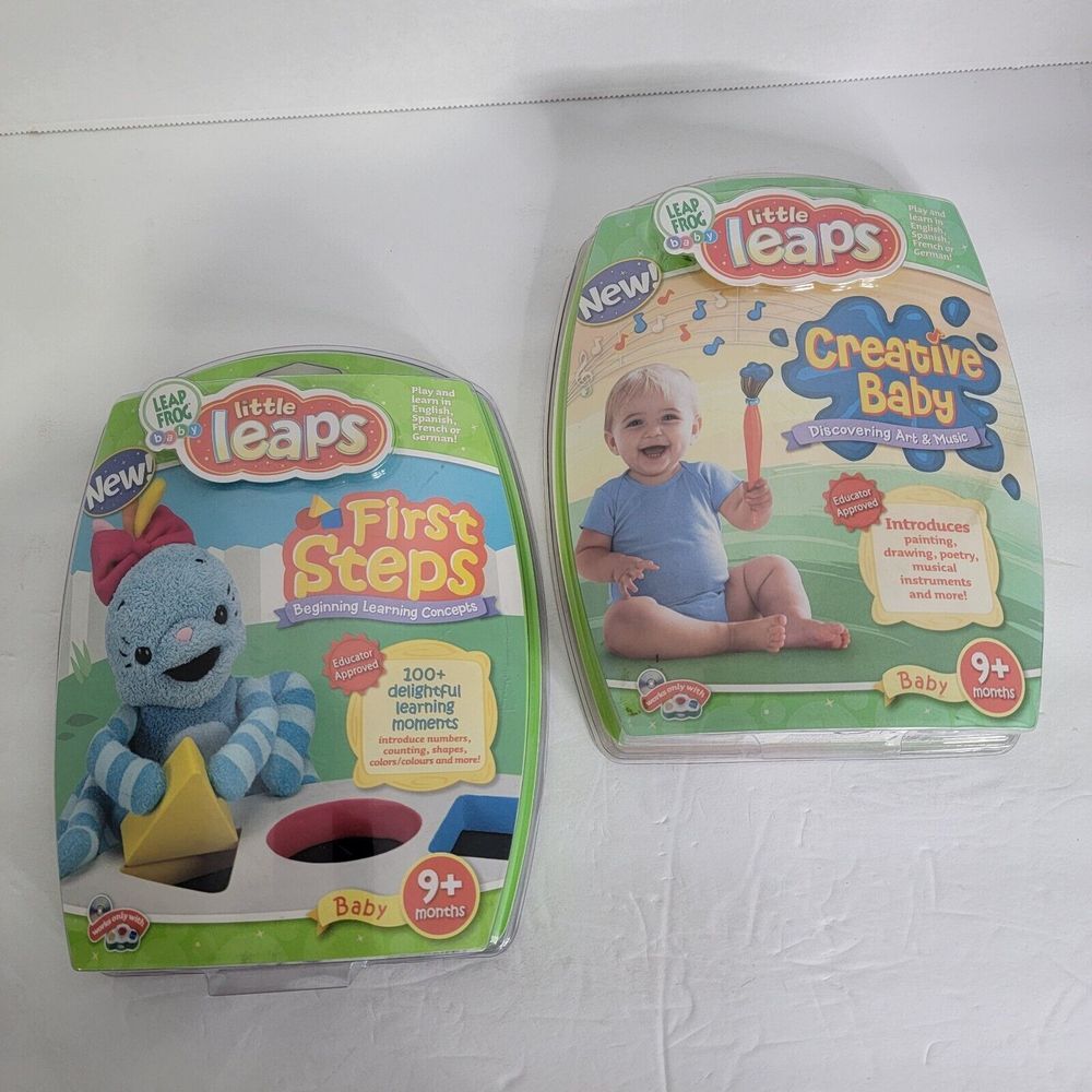 Leap Frog Baby‎ Little Leaps First Steps Interactive Learning Game Creative Baby